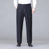Mens Business High-Waisted Fashionable Casual Pants