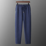 Thickened Assorted Colors Cashmere Men's Casual Loose Knitted Casual Pants