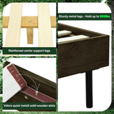 Alander Solid Wood Bed Frame