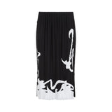 Lanvin Pleated Long Skirt Women