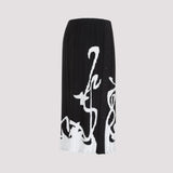Lanvin Pleated Long Skirt Women