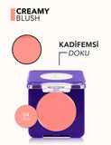 Flormar Metaglam Matte Creamy Compact Blush 10g