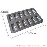 Japanese-style Thickened Carbon Steel Non-stick Long Baking Tray For Oven