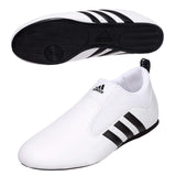 adidas Contestant Pro Ultralight Martial Arts Kung Fu Taekwondo Indoor Mat Training Shoes - White Black - Size 6.5 (245mm)