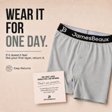 Men's Bamboo Anti-Chafing & Breathable Boxer Shorts (3-Pack) | Heather Gray