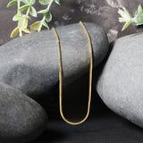 14k Yellow Gold Franco Chain 0.9mm