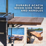 [04X02FT] Heavy-Duty Argentine Santa Maria Heritage Wood Fire And Charcoal BBQ Grill (SAK81735)