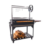 [04X02FT] Heavy-Duty Argentine Santa Maria Heritage Wood Fire And Charcoal BBQ Grill (SAK81735)