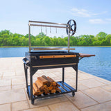 [04X02FT] Heavy-Duty Argentine Santa Maria Heritage Wood Fire And Charcoal BBQ Grill (SAK81735)