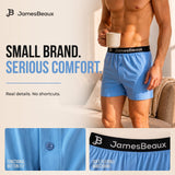 Men's Bamboo Anti-Chafing & Breathable Boxer Shorts (3-Pack) | Blue