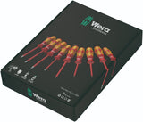 Wera 160 i/162 i/167 i/9 Kraftform VDE Insulated Screwdriver Set 05133355001