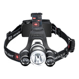 LED Outdoor Lighting Charging 20W High-power Induction T6 Light