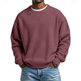 Mens Fashionable Simple And Relaxed Fit Sweatshirt