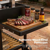 [05X03FT] Heavy-Duty Argentine Santa Maria All-In-One BBQ Grill With Brasero (SAK31862)