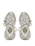 Balenciaga Women 3Xl Worn-Out Effect Mesh Sneakers