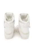 Chloe Women Mesh And Suede Kick High-Top Sneakers