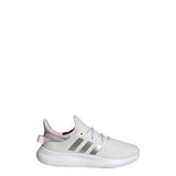 adidas Cloudfoam Pure Sneaker White/Silver Metallic/Silver Dawn 5.5 US Unisex Big Kid