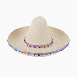 Panama Cowboy Hat, Rider Hat, Beach Brazilian Sun Hat, Men's Straw Hat, Wide Brim UV Protection Hat For Cross-border Amazon Sales