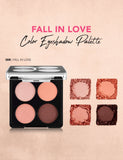 Flormar Color Palette Matte & Shimmer Eyeshadow Quad 4g
