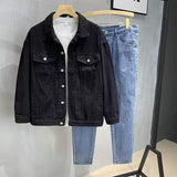 Handsome Edgy Relaxed-fit Versatile Workwear Jacket Top