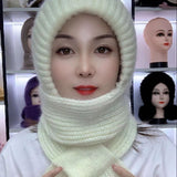 Hand-knitted Stylish And Versatile Outdoor Cold And Wind-proof Hat