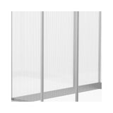 [06X10FT] Large Walk-In Backyard Greenhouse W/ Rainwater Collection System And Roof Vent (SAK93581)