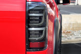 AlphaRex 07-13 Toyota Tundra LUXX-Series LED Tail Lights Black