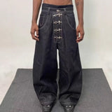 American-style Streetwear Retro Machete Jeans
