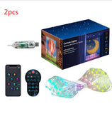 APP Bluetooth Dual Control Magic Color Rubber-covered Wire Light DIY