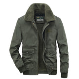 Multi-pocket Casual Cotton Jacket For Young And Middle-aged Adults