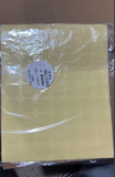 Transparent round sealing sticker-2.5 wire-2.5 cm-1000 sticker-1 pack