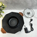 Multi-Function Electric Grill and Hot Pot Cooker