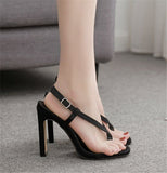 Fashionable Women's High Heel Flip Flops Sandals