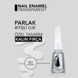Flormar Nail Enamel: Intense Color, Long Lasting, Chip Resistant Nail Polish - Strengthen & Beautify Your Nails.