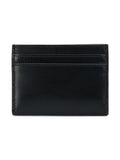 Saint Laurent Men Smooth Leather Cassandre Card Holder