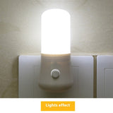 Cross-border Opening Advertising Gift Cartoon Led Small Night Lamp Plug-in Light-controlled Induction Bedroom Bedside Night Corridor Light
