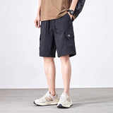Cropped Pants American-style Streetwear Quick-drying Mid-length Trousers