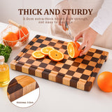 Checkered Lovewood Cutting Board