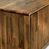 Bosk Wood Fluted TV Stand