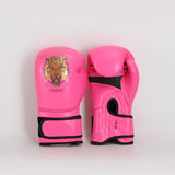 Boys Muay Thai Boxing Training With A Punching Bag And Gloves
