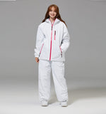 Unisex Windproof And Waterproof Loose-fitting Fashionable Ski Suit Set