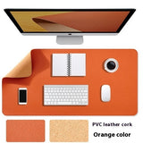 Cork Leather Table Mat Material Thickened PVC Mouse Mat
