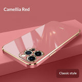 Electroplated Silicone Full-body Drop-proof Phone Case