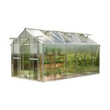 [08X12FT] Heavy-Duty Polycarbonate Outdoor Greenhouse With Aluminum Frame And Sliding Doors (SAK90426)