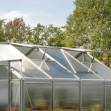 [08X12FT] Heavy-Duty Polycarbonate Outdoor Greenhouse With Aluminum Frame And Sliding Doors (SAK90426)