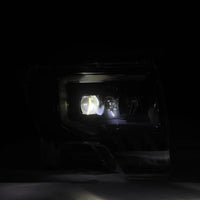 AlphaRex 09-14 Ford F150 MKII LUXX-Series LED Projector Headlights Alpha-Black