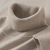 Mens Thermal Turtleneck Sweater For Layering Under Knitwear
