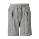 Mens Jacquard Casual Loose-fit Shorts