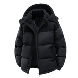 Thick Corduroy Patchwork Jacket Winter Zip-up Stand Collar Coat Casual Commuter Long-sleeved Cardigan Top Outwear Women's Clothing