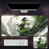 Traditional Chinese-style Wuxia Mouse Pad Extra-large Anime-themed Keyboard Mat For PC Gaming